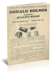 Catalog No. 9 Standard Supplies and Accessories by Donald Holmes PDF