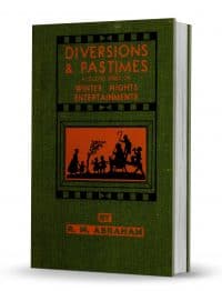 Diversions & Pastimes by R. M. Abraham PDf
