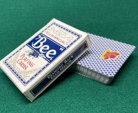 Bee Lotus Casino Playing Cards Bricks - Blue