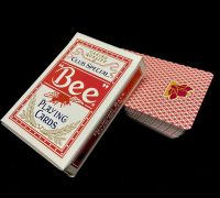 Bee Lotus Casino Playing Cards - Red