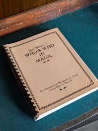 Who's Who In Magic by Bart Whaley