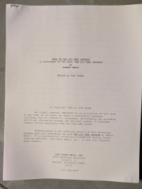 More on the Six Card Swindle by Robert Neale